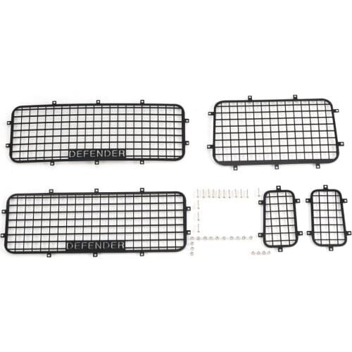 5PCS TRX4 T4 Metal Window Mesh Protective Net for 1/10 RC Crawler Car Traxxas Trx-4 Trx 4 Accessories Spare Parts