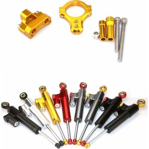 Motorcycle cnc Universal Stabilizer Damper Complete Steering Mounting Bracket For YAMAHA R3 R25 2015-2016-2017