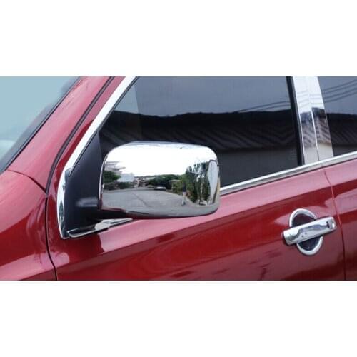 ABS Chrome Rearview Side Door Mirrors Cover Trim 2PCS fit for Qashqai 2007 2008 2009 2010 model2