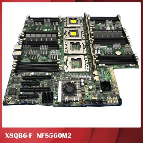 Original Server Motherboard For Supermicro X8QB6-F for INSPUR NF8560M2 LGA 1567 REV:2.00 1150 Good Quality