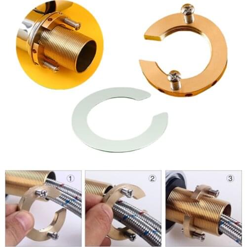 Practical C Type Tap Faucet Anti-loosing Nut Cap Fixing Fitting Kit Kitchen Wash Basin Tool Fastening Circlip Washer Accessories