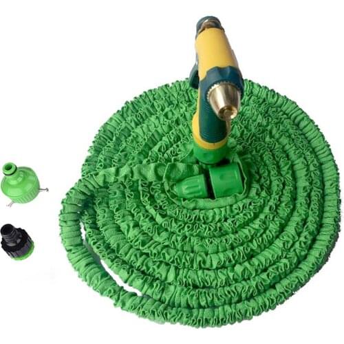 Adjustable Water Gun Garden Hose Universal Connector Sprayer Sprinkler High Pressure Car Wash Gun Cleaning Watering Garden Set
