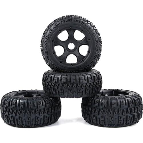 Wasteland tire assembly for ROFUN ROVAN BAHA 5B HPI KM
