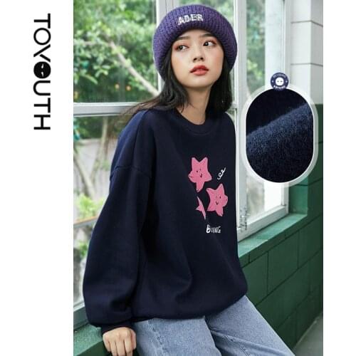 Toyouth Women's Sweatshirts With Print