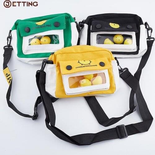 Female Canvas Bag Cartoon Chicken Messenger Bags For Outdoor Bag Canvas Handbag Zipper Messenger Messenger Bags Sac Main Femme