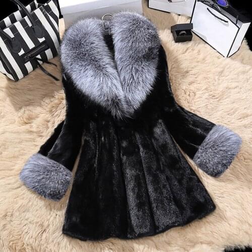 2021 Winter Womens Faux Fur Coats Solid Color Long Sleeve Fur Coats Zipper Fly Casual Coats Women Coats casaco feminino inverno