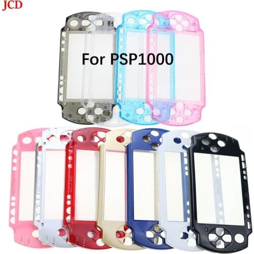 JCD 1pcs Front Housing Shell Cover Case Replacement For Sony PSP1000 PSP 1000 Game Console