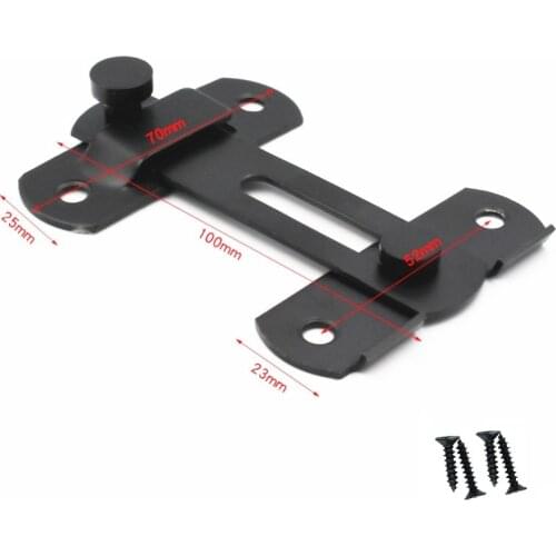 2pcs/lot Security Tools Hardware Stainless Steel Latches Door Locks Door Hasp