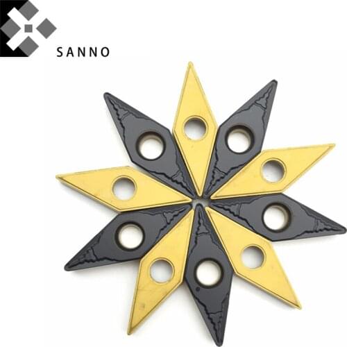 Free shipping! 50pcs/lots VBMT160404-PM 4225 / VBMT160404-PM 4235 / VBMT160404-PM 4325 cnc carbide turning inserts