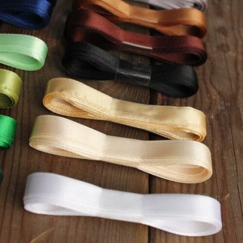Dailylike 1cm Silk Satin Ribbon for Wedding Party DIY Decoration Invitation Card Handmade Gift Wrapping Scrapbooking Supplies