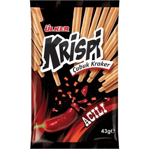 Ulker Krispi Hot Stick Crackers