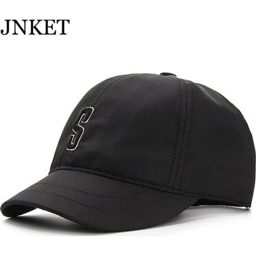 JNKET New Unisex Short Visor Baseball Cap Summer Hat Quick-dry Baseball Hats Adjustable Snapback Hat Gorras Casquette