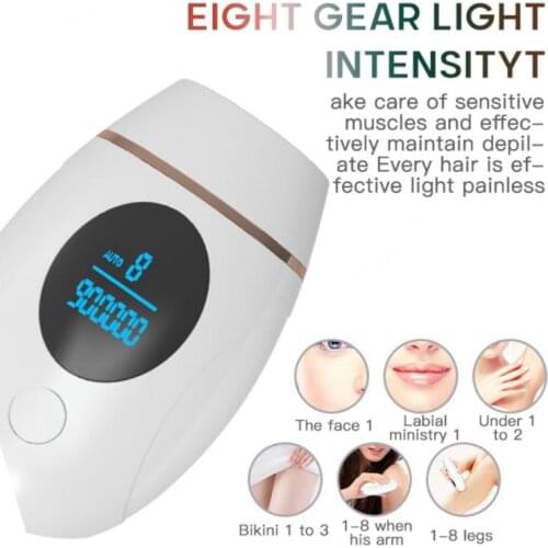 Laser Epilator 900000 Times Flash IPL Hair Removal Laser Permanent Epilator Painless Face Body 3IN1 Electric Depilador