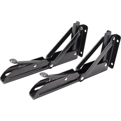 Wall Mounted Bench Table Shelf Support Triangular Folding Bracket Stands Adjustable Triangle Stainless Steel R Brackets