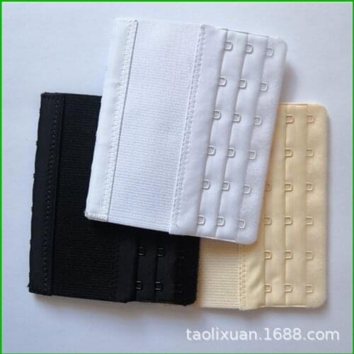 30pcs/lot Underwear Bra Stainless Steel Elastic Extender Buckle Button Hook and Eye Women Clothing Accessories