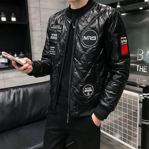 Embroidery Casual Parka Outwear Brand Clothing Men Jackets Thick Warm Mens High Quality 2021 Winter Jacket Men Fashion Coat Mens