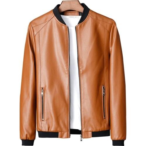 Chaqueta de cuero auténtico para hombre, abrigo de invierno para motocicleta para hombre, chaqueta de piel auténtica cálida para