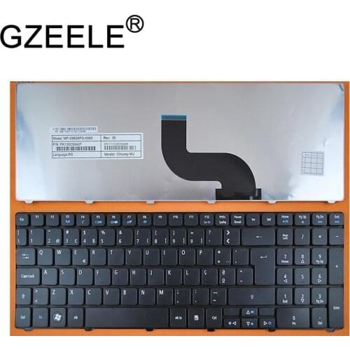 GZEELE Portuguese keyboard For Acer Aspire 7741 7741G 7745G 8942 8942G 5820 5820G 5820T 5820TZ 5820TG 5820TZG 7745Z Laptop PO