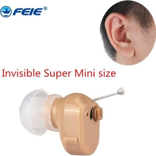 S-900A Hearing Aid Rechargeable Mini Invisible Ear Aid Sound Amplifier For The Elderly Hearing Loss Device Free Shipping