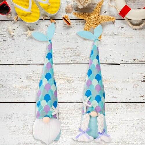 Blue Ocean Rudolph Doll Mermaid Party Decor Aquarium Decor Hawaii Party Under The Sea Party Little Mermaid Birthday Party Decor