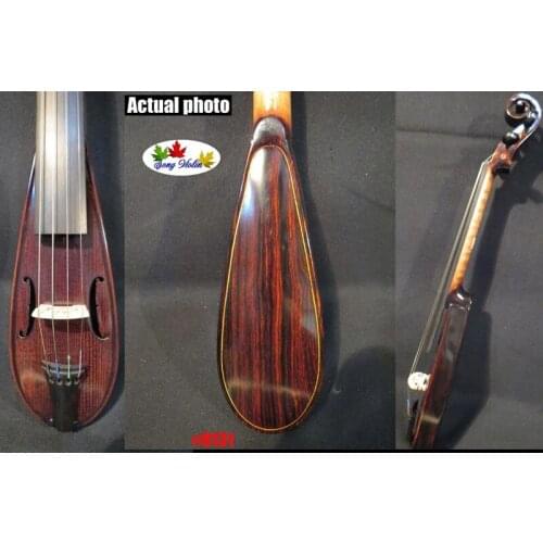 Baroque style rosewood (Mexico cocobolo) Pochette Mini violin 7 3/4" #8131