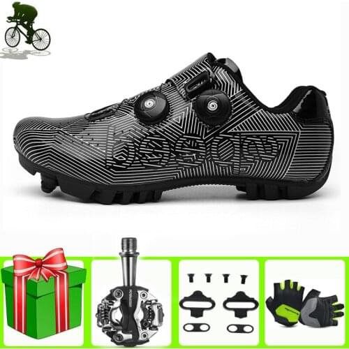 Cycling Shoes Sapatilha Ciclismo MTB Women Sneakers Men Mountain Bike Self-locking Bicycle Professional Ultralight Bicicleta