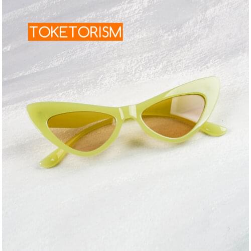 Женские солнцезащитные очки кошачий глаз Toketorism China At AliExpress