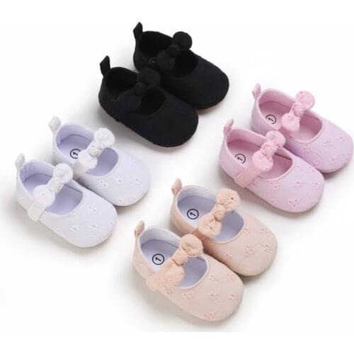 Baby Girl Shoes Newborn Soft Moccasins Gold Moccs Shoes Infant Cute Fashion Bow oddler 0-18M First Walkers Rubber Soled Antiskid