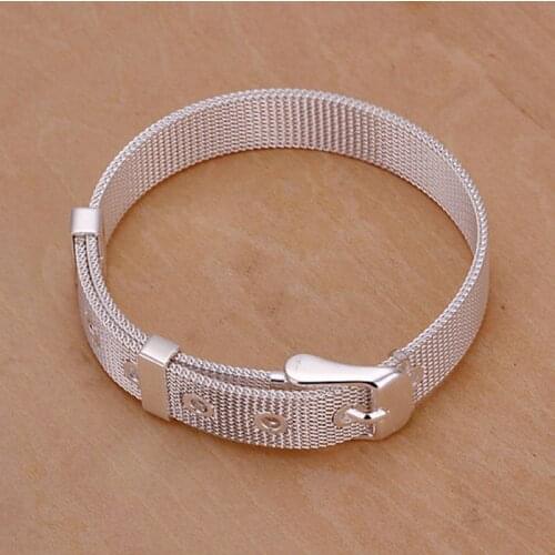 925 jewelry silver plated jewelry bracelet fine fashion bracelet top quality wholesale and retail SMTH237