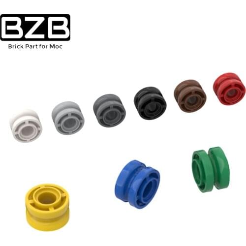 BZB MOC 42610 11.2x7.84mm Wheel Hub Creative High-tech Building Block Model Kids Toys Boys DIY Bricks Parts Education Best Gifts