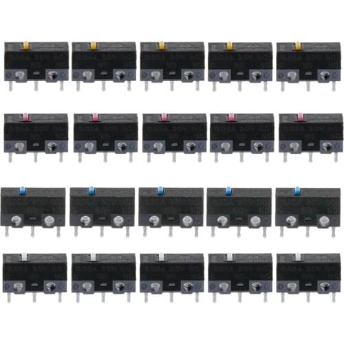 5Pcs Original HUANO Mouse Micro Switch Micro Button Drop shipping