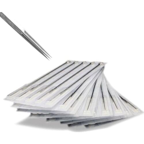 50PCS/Pack Disposable Sterile 316 Stainless Steel 8RL Round Liner Tattoo Needles for Tattoo Machine Grips
