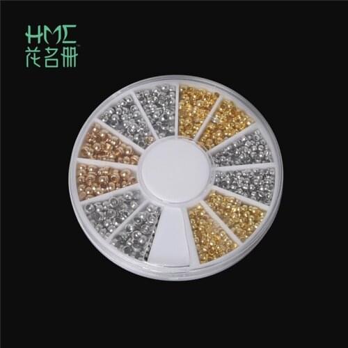 6colors Color Of 100 a Total Of 600 Iron Mixed Sets 4*9mm For Making Bracelet Necklace Earring Jewelry Accessories Manual DIY