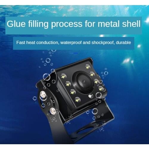 8-Lamp Night Vision Sensitive Bus HD Camera Truck Blind Area Rear View Led Vehicle Monitoring Reversing Image