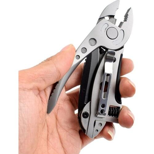 Survival Emergency Cutting Tools Multifunctional Outdoor Camping Supplies Stainless Steel Pliers Wrench Screwdriver