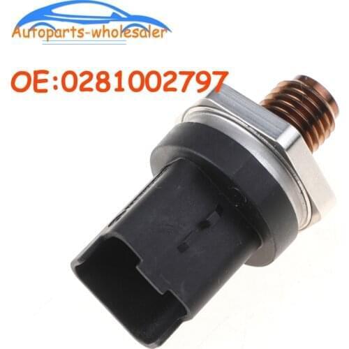 Car 0281002797 0281006507 For CCITROEN C5 C8 for PPEUGEOT 406 for FFIAT SCUDO LLANCIA SSUZUKI GRAND Fuel Rail Pressure sensor