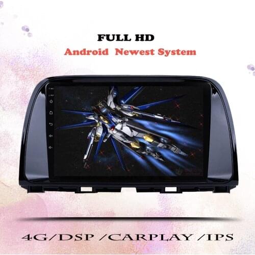 Car radio 9 Inch screen Android 10.0 Multimedia DVD Player For Mazda 6 GL GJ 2012 2013 2016 2017 Car GPS Navigation system