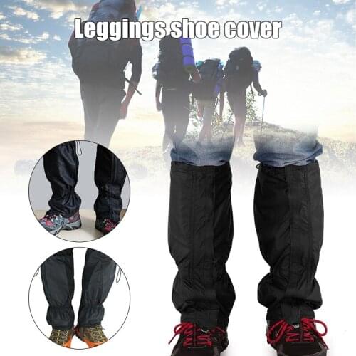 Hot Selling 2pcs Hiking Breathable Desert Waterproof Snowproof Leg Protectors Shoe Cover