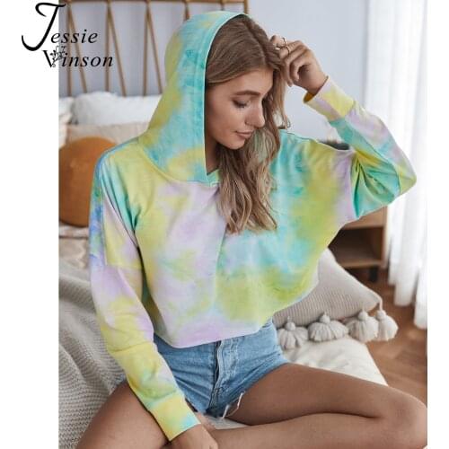 Женские короткие толстовки JESSIE VINSON China At AliExpress