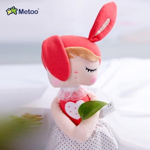 Metoo 2020 Love Point Plush Toys Stuffed Dolls Angela Dreaming Girl Particular Plush Rabbit Girl Gift Toys For Kids Christmas