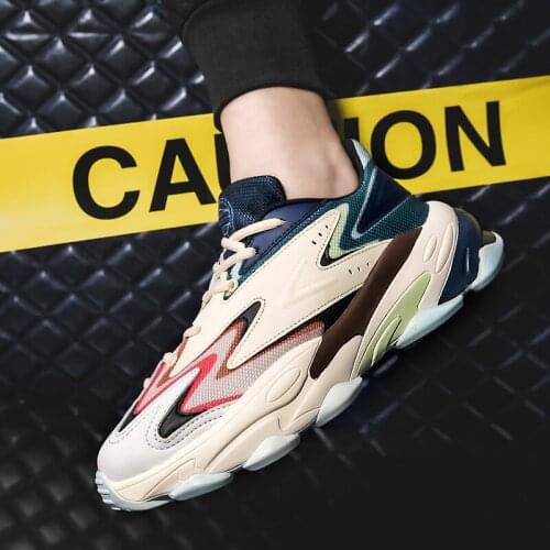 Hot Sale Mens Shoes Casual Mesh-pu Sneakers Male Breathable Vulcanized Shoes Jogging Running Zapatillas Sport Shoes for Men