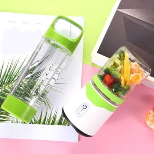 Portable USB Rechargeable Shakes Smoothies Juicer Cup Blender Food Fruit Mixer Cute