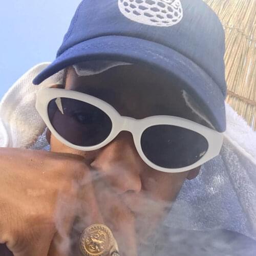 2018 New Arrived Latest Designer Men&women Unisex Cat eye sunglasses Wide Frame sunglass UV400 Vintage Retro oculos de sol n116