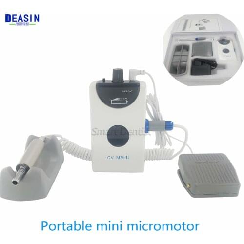 Dental portable mini Micro motor Brushless Machine Dental Lab portable 50,000 RPM Micromotor Brushless grinding Machine