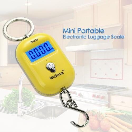 Luggage Scale Kitchen Baking Tool Digital Scale for Fishing Travel Weighting Steelyard Hanging Electronic Hook Scale