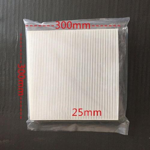 1pcs Hepa Filter Element Applicable Turning Page Fan Filter Air Purify Net 300x300x25mm