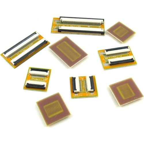 1 piece Flat Flexible Cable FFC FPC Jumper Extension PCB Flip Cover Pitch 1.0mm 4 6 8 10 12 14 16 20 24 30 Pin FPC Connector ZIF