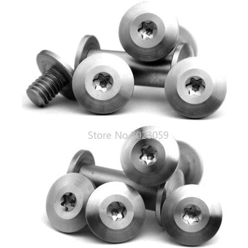 2Pairs Stainless Steel Screw Diy Knife Material Making Knife Handle T8 plum Nails sharp 12 size Straight folding knife