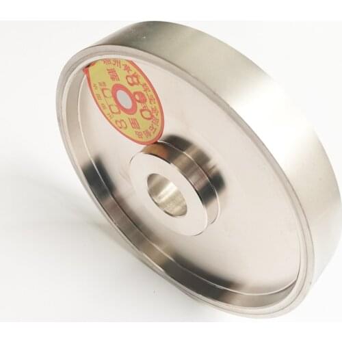 80/180/240/600/800/1000 Grit Grinding Wheel Diamond Diameter 6 inch 150mm High Speed Steel For Metal stone Grinding Power Tool