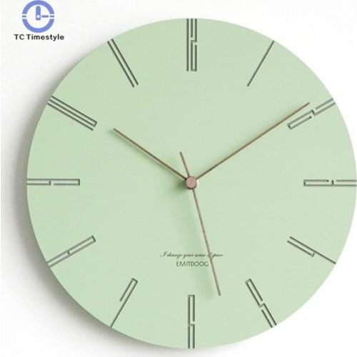 Nordic Clocks Modern Minimalist Creative Wall Clock Living Room Home Decoration Accessories Fashion Hanging Wall Watches